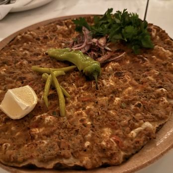 Bosforo - Turkish 'pizza' with meat - Turkish Near Me - San Diego, California Bosforo - Turkish 'pizza' with meat - Turkish Near Me - San Diego, California
