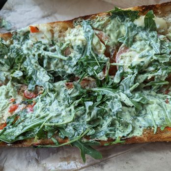 Panera Bread - Inside Green Goddess Caprese melt - Sandwiches Near Me - Middletown, New York