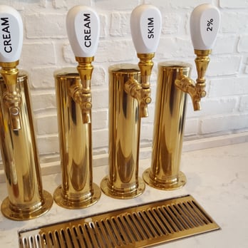 Second Cup - Fun self serve dispensers for dairy - Coffee & Tea Near Me - Red Deer County, Alberta Second Cup - Fun self serve dispensers for dairy - Coffee & Tea Near Me - Red Deer County, Alberta