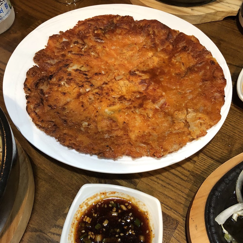 Jumping Spoon - Kimchi Jeon - Korean Near Me - Hercules, California Jumping Spoon - Kimchi Jeon - Korean Near Me - Hercules, California