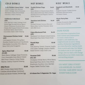 Everytable - Menu. So affordable! - Salad Near Me - Inglewood, California Everytable - Menu. So affordable! - Salad Near Me - Inglewood, California