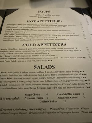 Menu photo 2 Fortuna’s Restaurant & Banquets Niagara Falls, NY Menu photo 2 Fortuna’s Restaurant & Banquets Niagara Falls, NY