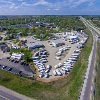 Bourbon RV - Conveniently located right off I-44.  Over 150 RVs on our lot at all times. - RV Dealers Near Me - Bourbon, Missouri