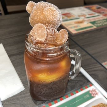 Yi Xin Cafe - Lemon tea with frozen bear - Hong Kong Style Cafe Near Me - Honolulu, Hawaii Yi Xin Cafe - Lemon tea with frozen bear - Hong Kong Style Cafe Near Me - Honolulu, Hawaii