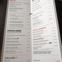 Tower's Restaurant - Menu