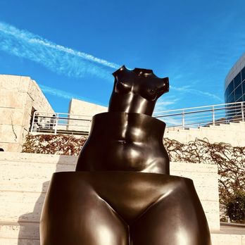 The Getty Center - "Illusions of Grandeur" - such an interesting piece - Art Museums Near Me - Los Angeles, California