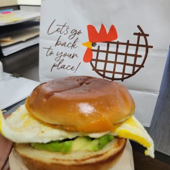 Bruxie - Vegetarian Brioche breakfast sandwich - Chicken Shop Near Me - El Segundo, California Bruxie - Vegetarian Brioche breakfast sandwich - Chicken Shop Near Me - El Segundo, California