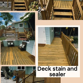 Let Me Fix It Handyman Services - deck stain and sealer - Handyman Near Me Let Me Fix It Handyman Services - deck stain and sealer - Handyman Near Me