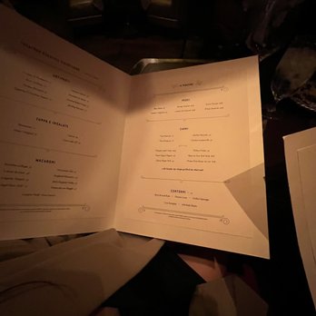 Carbone - Menu - Italian Near Me - Las Vegas, Nevada