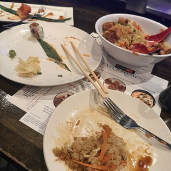 Sushi Inc - Bar area, fried rice - Sushi Bars Near Me - St. Petersburg, Florida