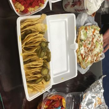 El Mango Loko Refresqueria - Cheese fries with hot Cheeto shaving, nachos, mango loko, and Fresca con crema, - Desserts Near Me - Houston, Texas