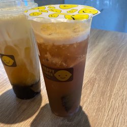 Happy Lemon - Freshly squeezed lemon black tea with grass jelly