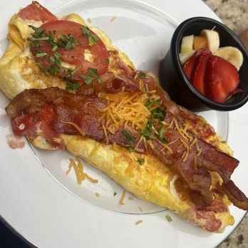 Le Café Crêpe - three egg omelette - Creperies Near Me - Austin, Texas Le Café Crêpe - three egg omelette - Creperies Near Me - Austin, Texas