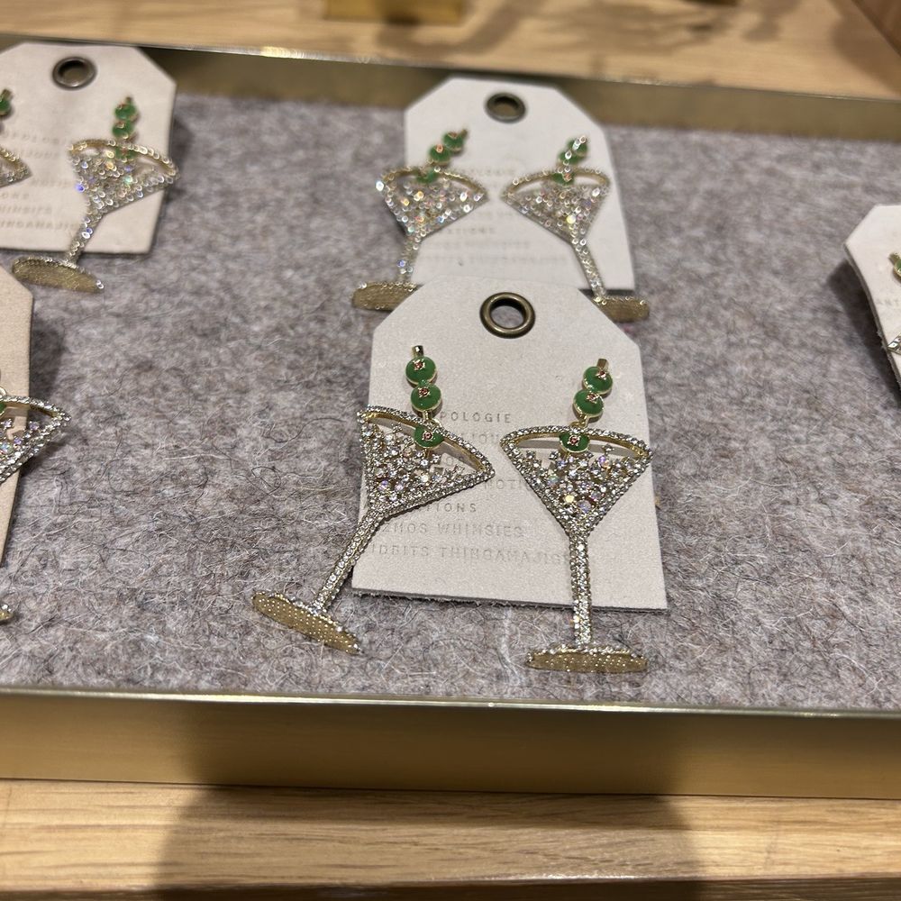 Anthropologie - Martini earrings - Accessories Near Me - Austin, Texas Anthropologie - Martini earrings - Accessories Near Me - Austin, Texas