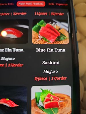 Menu photo 2 Fushimi Williamsburg Brooklyn, NY