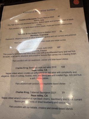 Menu photo 2 Himali Bistro Burlingame, CA Menu photo 2 Himali Bistro Burlingame, CA