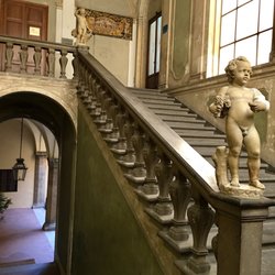 Monnalisa School - This is the beautiful stairwell leading to the school