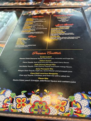 Menu photo 4 El Agave Taqueria Auburn, CA
