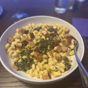 Set The Bar - Chimichurri mac and cheese with tofu - Sports Bars Near Me - Omaha, Nebraska Set The Bar - Chimichurri mac and cheese with tofu - Sports Bars Near Me - Omaha, Nebraska