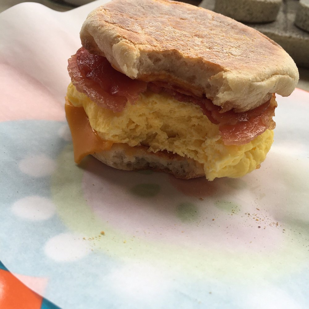 Rusty Cup - Breakfast! Fluffy eggs, bacon and cheese - Coffee & Tea Near Me - Astoria, Oregon Rusty Cup - Breakfast! Fluffy eggs, bacon and cheese - Coffee & Tea Near Me - Astoria, Oregon