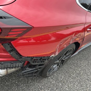 Gerber Collision & Glass - Bumper and fender BEFORE - Body Shops Near Me - Pomona, California Gerber Collision & Glass - Bumper and fender BEFORE - Body Shops Near Me - Pomona, California
