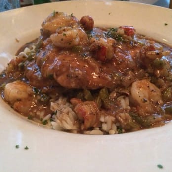 Cajun Queen - Three way étouffée with Crawfish chicken and shrimp - Cajun/Creole Near Me - Charlotte, North Carolina