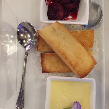 Chef Chai - Blackberry Manoa Honey Compote, Toasted Brioche and Foie Gras Chawan Mushi - Asian Fusion Near Me - Honolulu, Hawaii