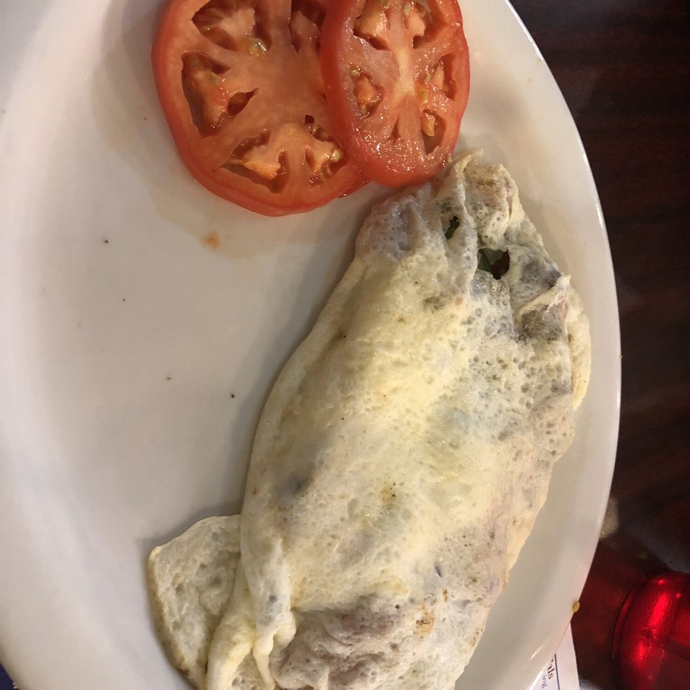 M's Cafe - Egg white veggie omelette - Cafes Near Me - Midland, Michigan