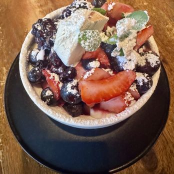 Bungalow 44 - Berries and coconut sorbet - New American Near Me - Mill Valley, California Bungalow 44 - Berries and coconut sorbet - New American Near Me - Mill Valley, California