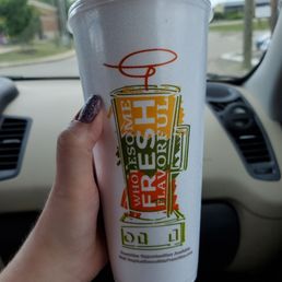 Beach bum smoothie was so delicious! Beach bum smoothie was so delicious!