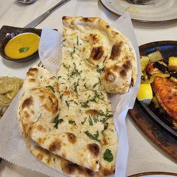 Herbs Indian Cuisine - Garlic Naan - Indian Near Me - Hurst, Texas Herbs Indian Cuisine - Garlic Naan - Indian Near Me - Hurst, Texas
