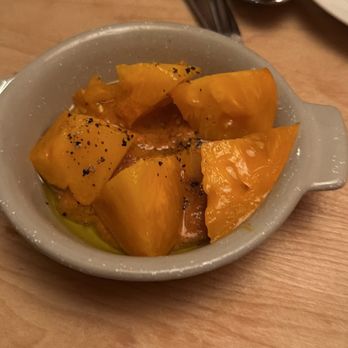 State Bird Provisions - Heirloom tomatoes - Tapas/Small Plates Near Me - San Francisco, California State Bird Provisions - Heirloom tomatoes - Tapas/Small Plates Near Me - San Francisco, California