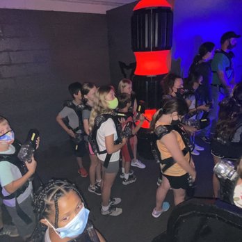 Lasertron - Waiting to start Laser Tag - Laser Tag Near Me - Amherst, New York