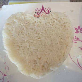 Thai Cuisine - White rice in heart shape - Thai Near Me - Austin, Texas Thai Cuisine - White rice in heart shape - Thai Near Me - Austin, Texas