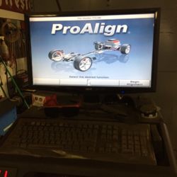 Accurate Brake & Alignment - Hunter Wheel Alignment system