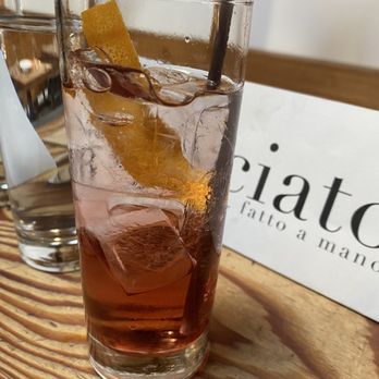 Bruciato - Cocchi Rosa with a touch of Sprite - Pizza Near Me - Bainbridge Island, Washington