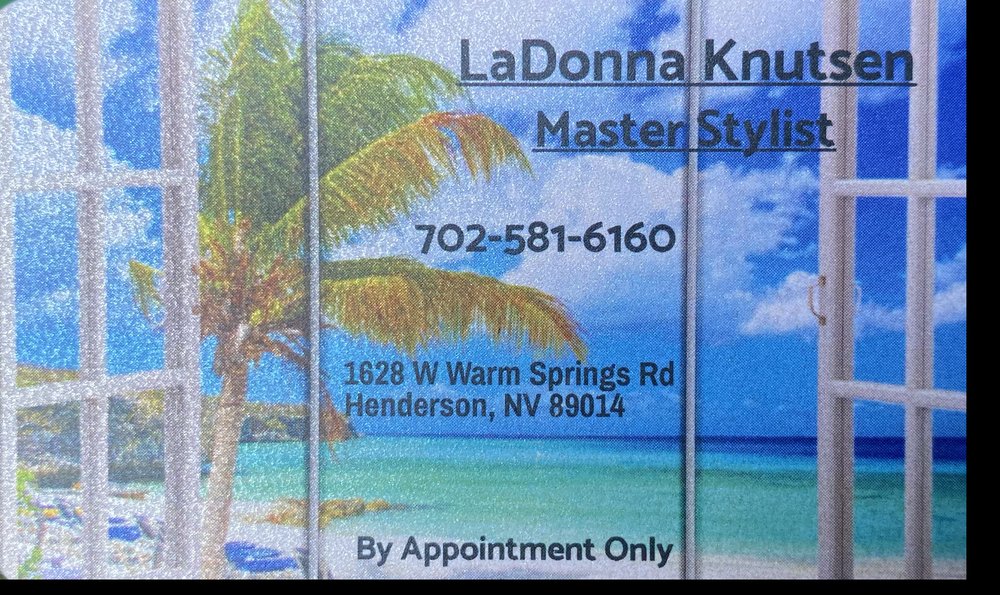 LaDonna Knutsen-Hairstylist Logo
