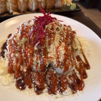 Sushi Taku - Volcano Roll - Japanese Near Me - Vancouver, British Columbia Sushi Taku - Volcano Roll - Japanese Near Me - Vancouver, British Columbia