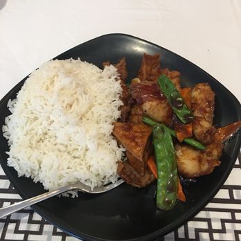 Shi Shang Ju - L13. Fried Fish Filet and Tofu Rice Plate - Chinese Near Me - Brookline, Massachusetts Shi Shang Ju - L13. Fried Fish Filet and Tofu Rice Plate - Chinese Near Me - Brookline, Massachusetts