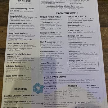 Lucille - Menu food - Pizza Near Me - Madison, Wisconsin Lucille - Menu food - Pizza Near Me - Madison, Wisconsin