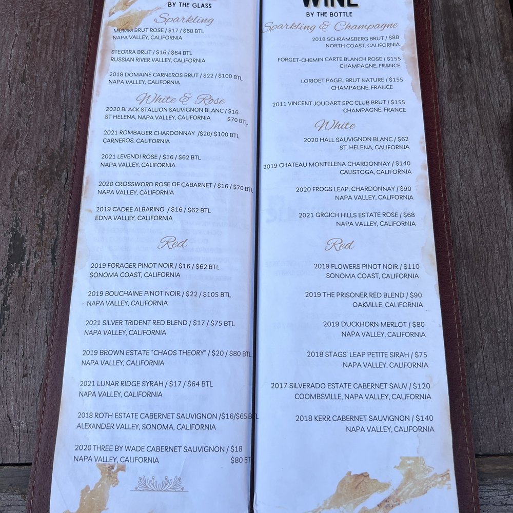 Andaz Napa - Menu - Hotels Near Me - Napa, California Andaz Napa - Menu - Hotels Near Me - Napa, California
