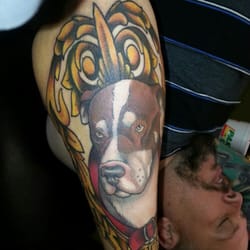 Electric Baboon Tattoo