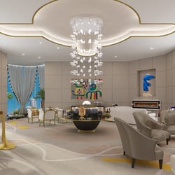IMAGINE-Kitchen & Bath Studio - There is a marked trend toward larger open spaces for gatherings. This room places the serving of refreshments in the middle ...
