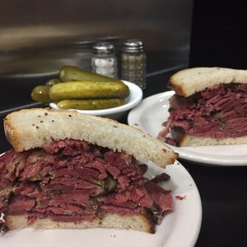 Pastrami Queen - Overstuffed Pastrami Sandwich with sour pickles ($18) - Delis Near Me - New York, New York Pastrami Queen - Overstuffed Pastrami Sandwich with sour pickles ($18) - Delis Near Me - New York, New York