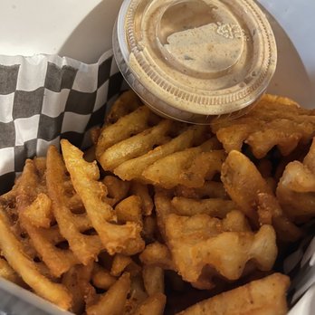 Bird Box - Hummmmm. There was about 4 fries. - Chicken Wings Near Me - London, Ontario