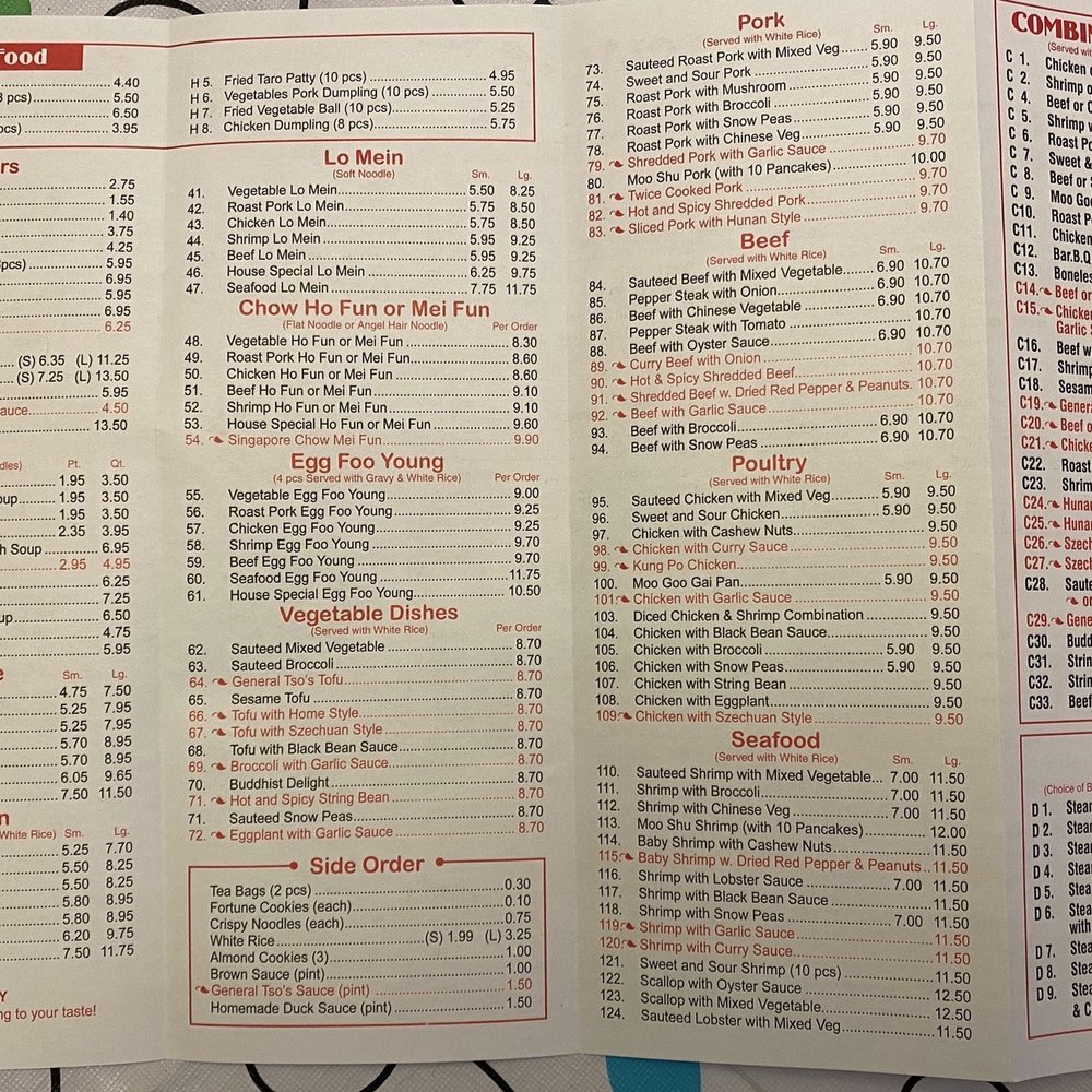 Chinatown Kitchen - the menu of the restaurant - Chinese Near Me - Gettysburg, Pennsylvania Chinatown Kitchen - the menu of the restaurant - Chinese Near Me - Gettysburg, Pennsylvania