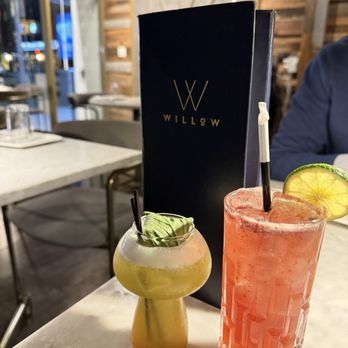 Willow Vegan Bistro - Herbal Haven & Rum for Error Cocktails - Vegan Near Me - New York, New York Willow Vegan Bistro - Herbal Haven & Rum for Error Cocktails - Vegan Near Me - New York, New York