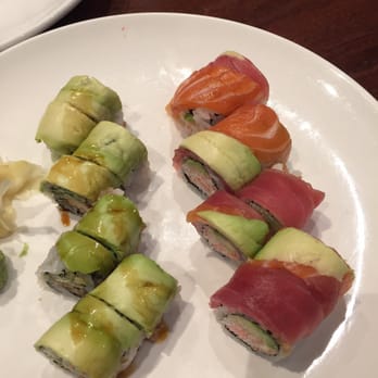 Sakura - Bamboo and Rainbow roll - Japanese Near Me - Fairfax, Virginia Sakura - Bamboo and Rainbow roll - Japanese Near Me - Fairfax, Virginia