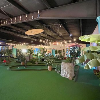 Aloha Mini Golf - Upstairs course - Mini Golf Near Me - Myrtle Beach, South Carolina