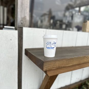 Little Joy - a cup of coffee on a bench - Coffee & Tea Near Me - Del Mar, California Little Joy - a cup of coffee on a bench - Coffee & Tea Near Me - Del Mar, California